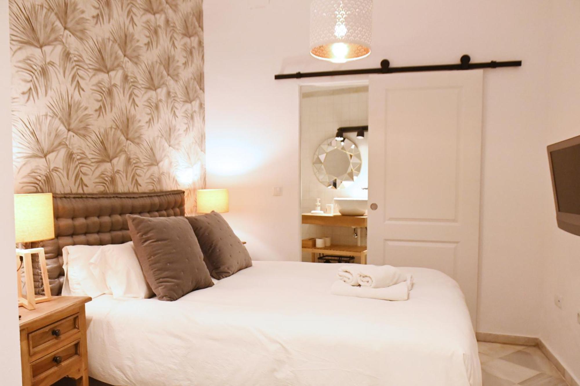 Tu Casa Con Patio En La Alameda Apartman Sevilla Szoba fotó